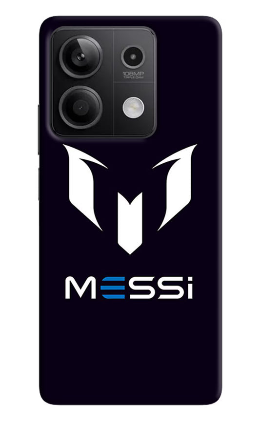Messi Logo Redmi Note 13 5G Hard Case Back Cover by Casekaro
