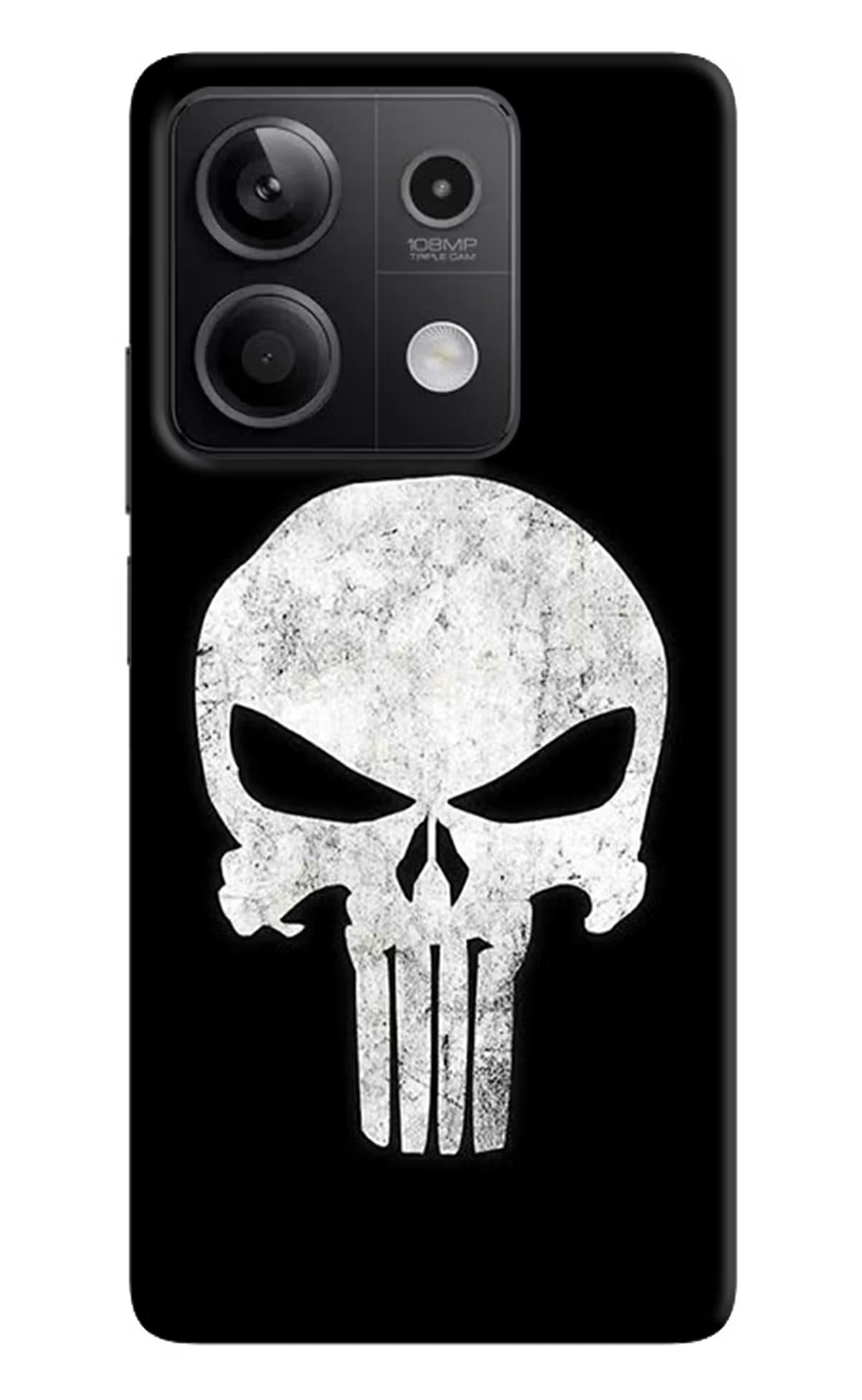 Punisher Skull Redmi Note 13 5G Hard Case Back Cover by Casekaro