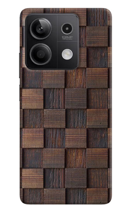 Wooden Cube Design Redmi Note 13 5G Hard Case Back Cover by Casekaro