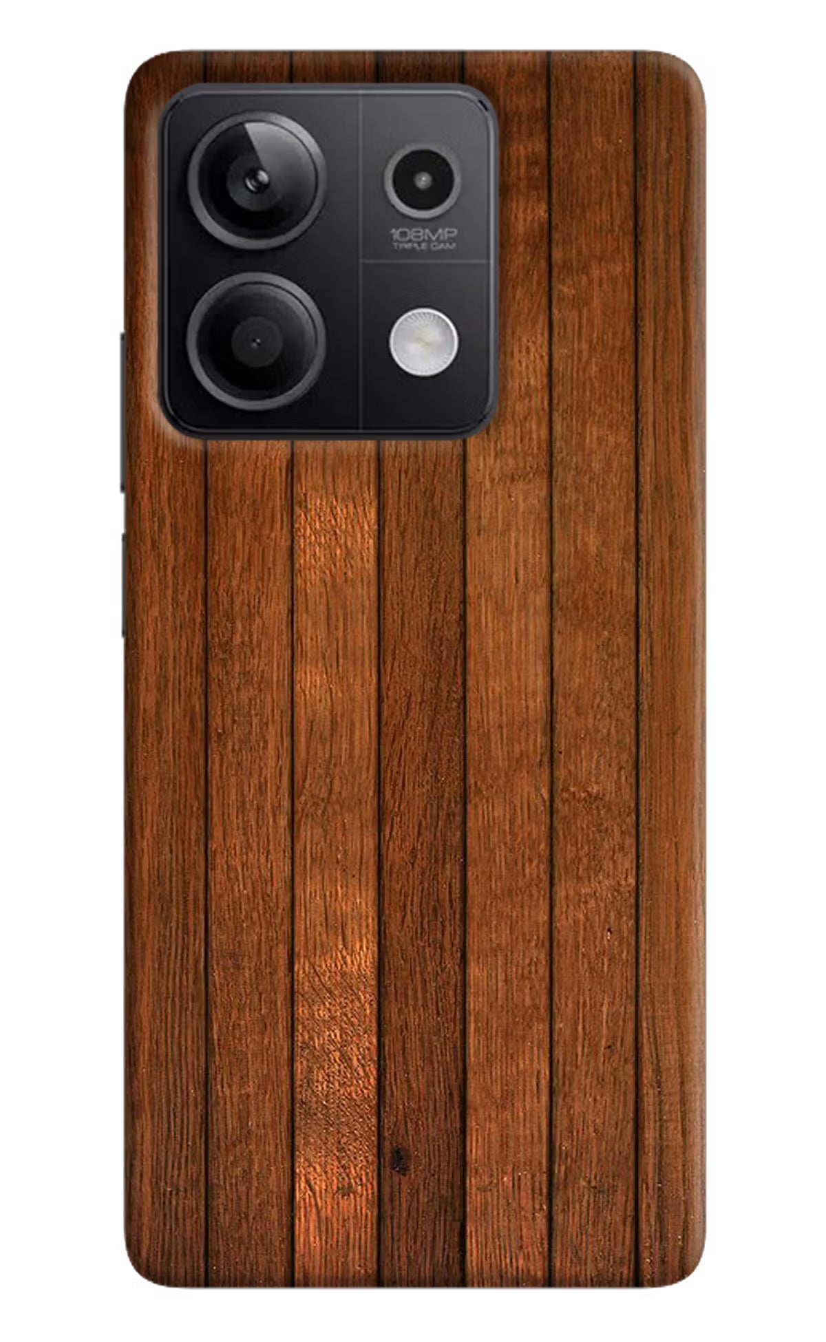 Wooden Artwork Bands Redmi Note 13 5G Hard Case Back Cover by Casekaro