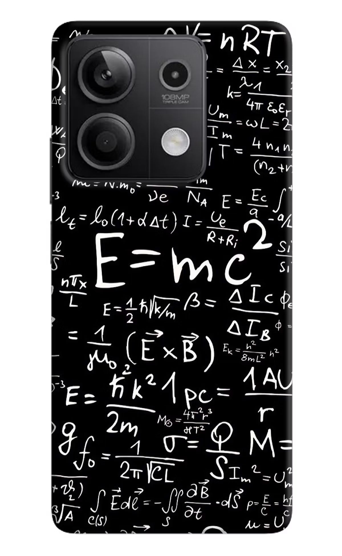 Physics Formula Redmi Note 13 5G Hard Case Back Cover by Casekaro