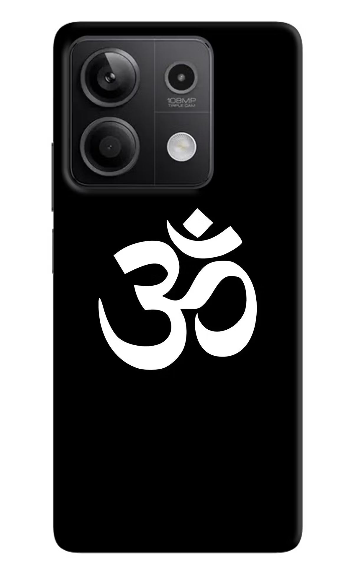 Om Redmi Note 13 5G Hard Case Back Cover by Casekaro