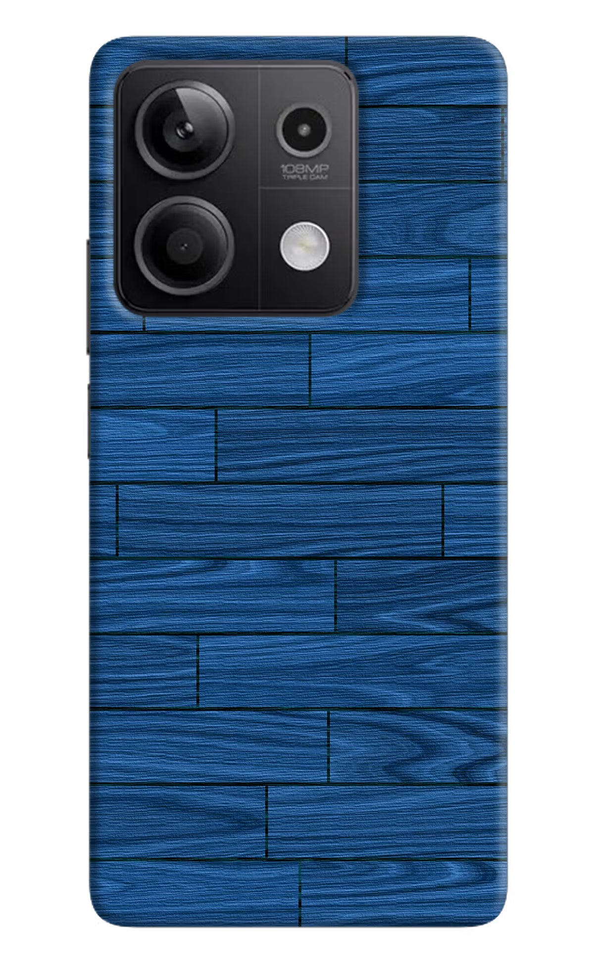 Wooden Texture Redmi Note 13 5G Hard Case Back Cover by Casekaro