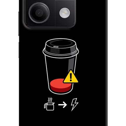 Coffee Redmi Note 13 5G Hard Case Back Cover by Casekaro