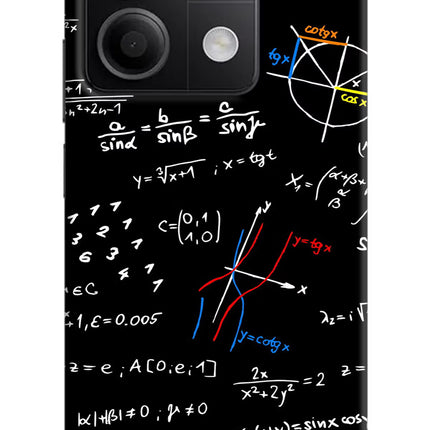 Mathematics Formula Redmi Note 13 5G Hard Case Back Cover by Casekaro