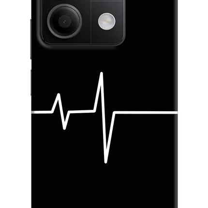 Heart Beats Redmi Note 13 5G Hard Case Back Cover by Casekaro