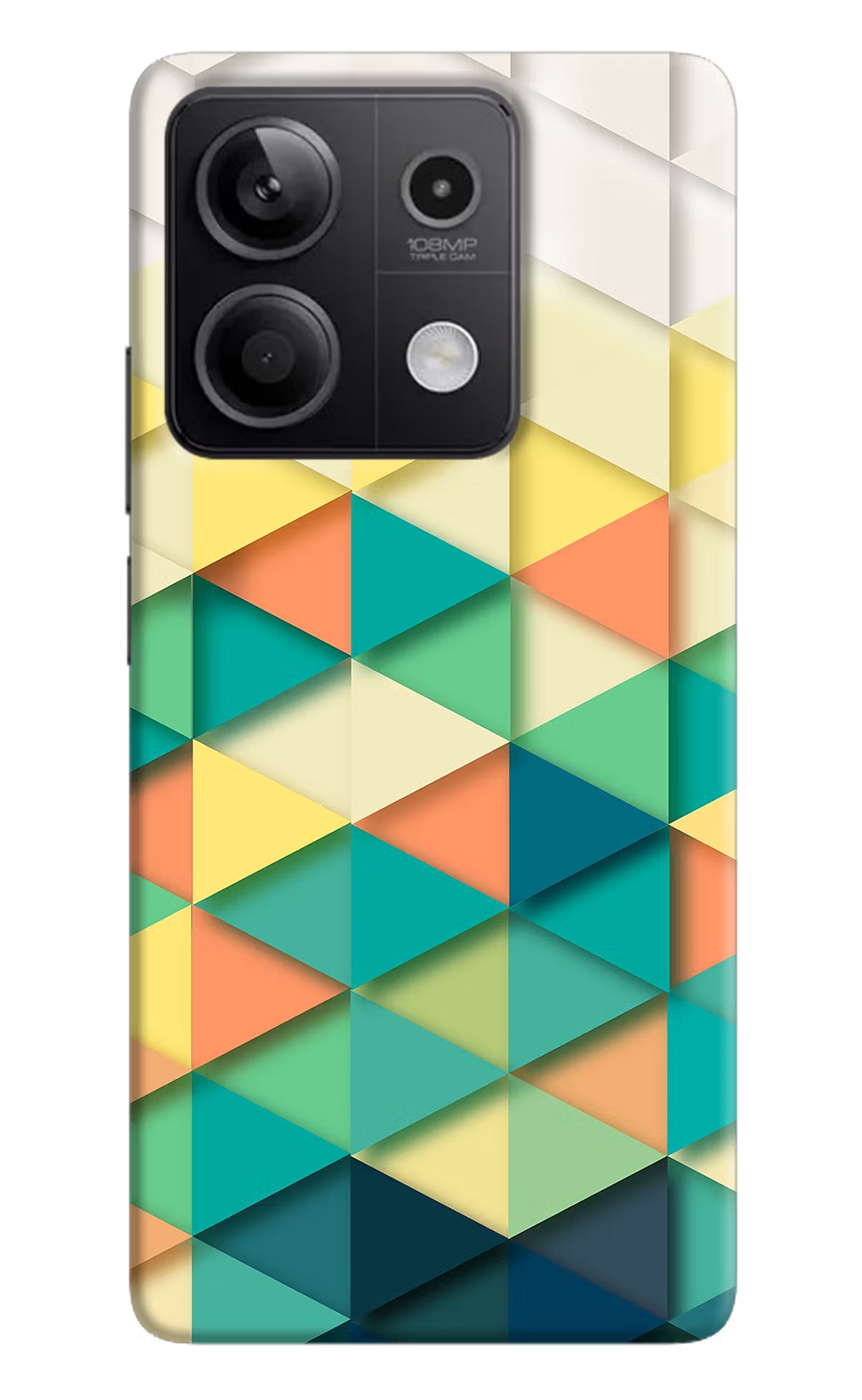 Abstract Redmi Note 13 5G Hard Case Back Cover by Casekaro