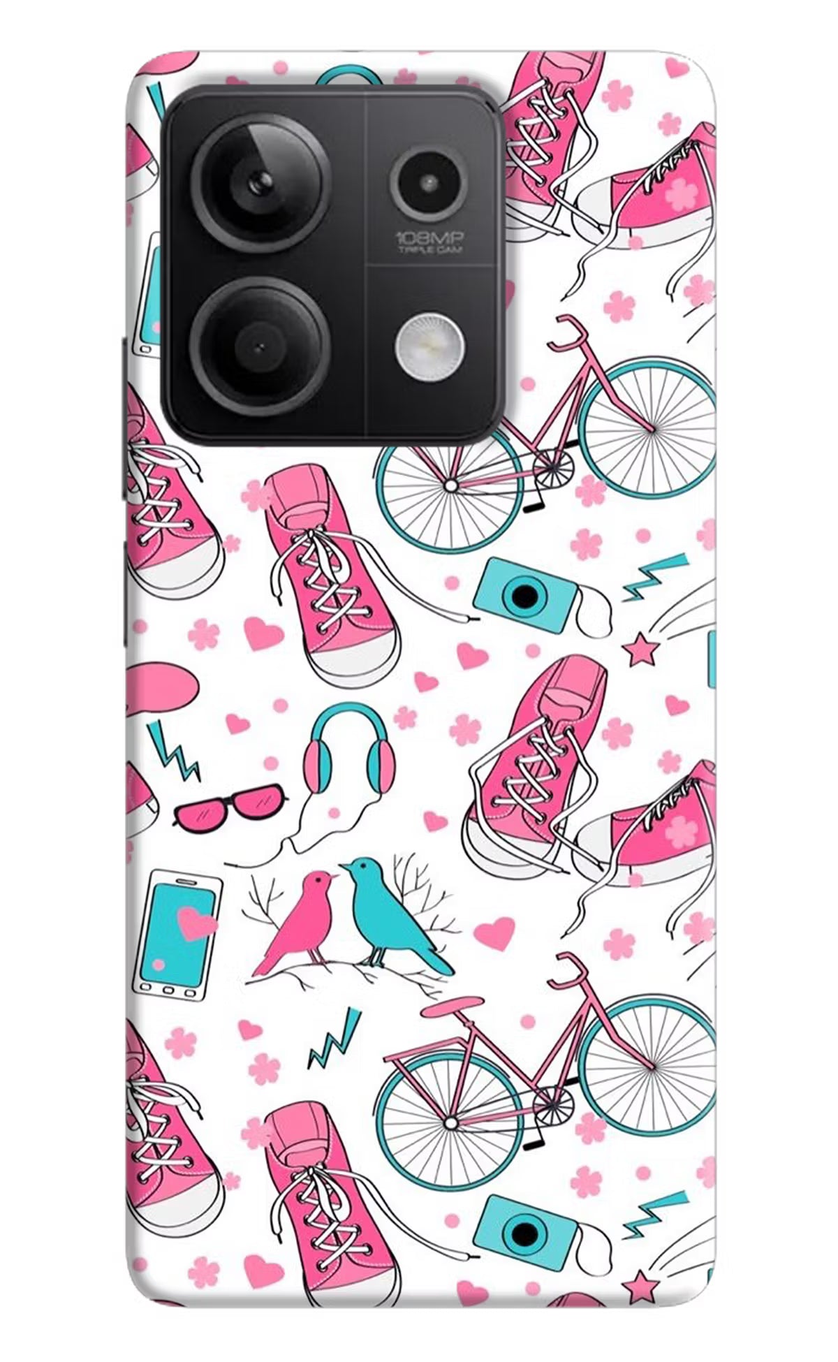 Artwork Redmi Note 13 5G Hard Case Back Cover by Casekaro