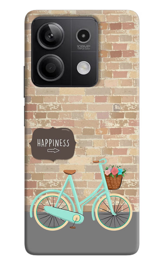 Happiness Artwork Redmi Note 13 5G Hard Case Back Cover by Casekaro