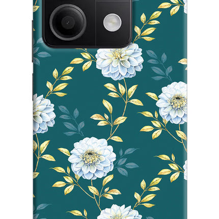 Flowers Redmi Note 13 5G Hard Case Back Cover by Casekaro