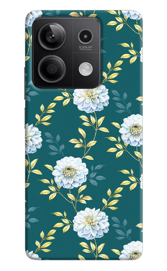 Flowers Redmi Note 13 5G Hard Case Back Cover by Casekaro