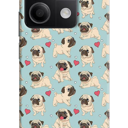 Pug Dog Redmi Note 13 5G Hard Case Back Cover by Casekaro