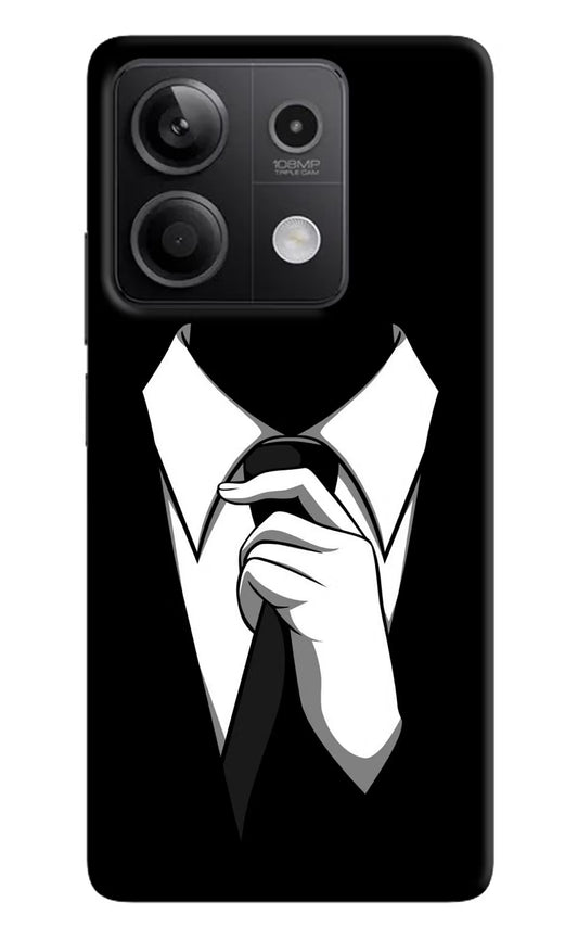Black Tie Redmi Note 13 5G Hard Case Back Cover by Casekaro