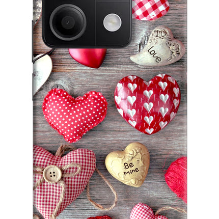 Love Wallpaper Redmi Note 13 5G Hard Case Back Cover by Casekaro