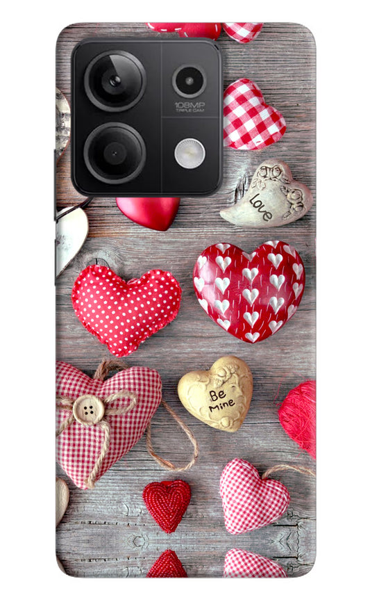 Love Wallpaper Redmi Note 13 5G Hard Case Back Cover by Casekaro