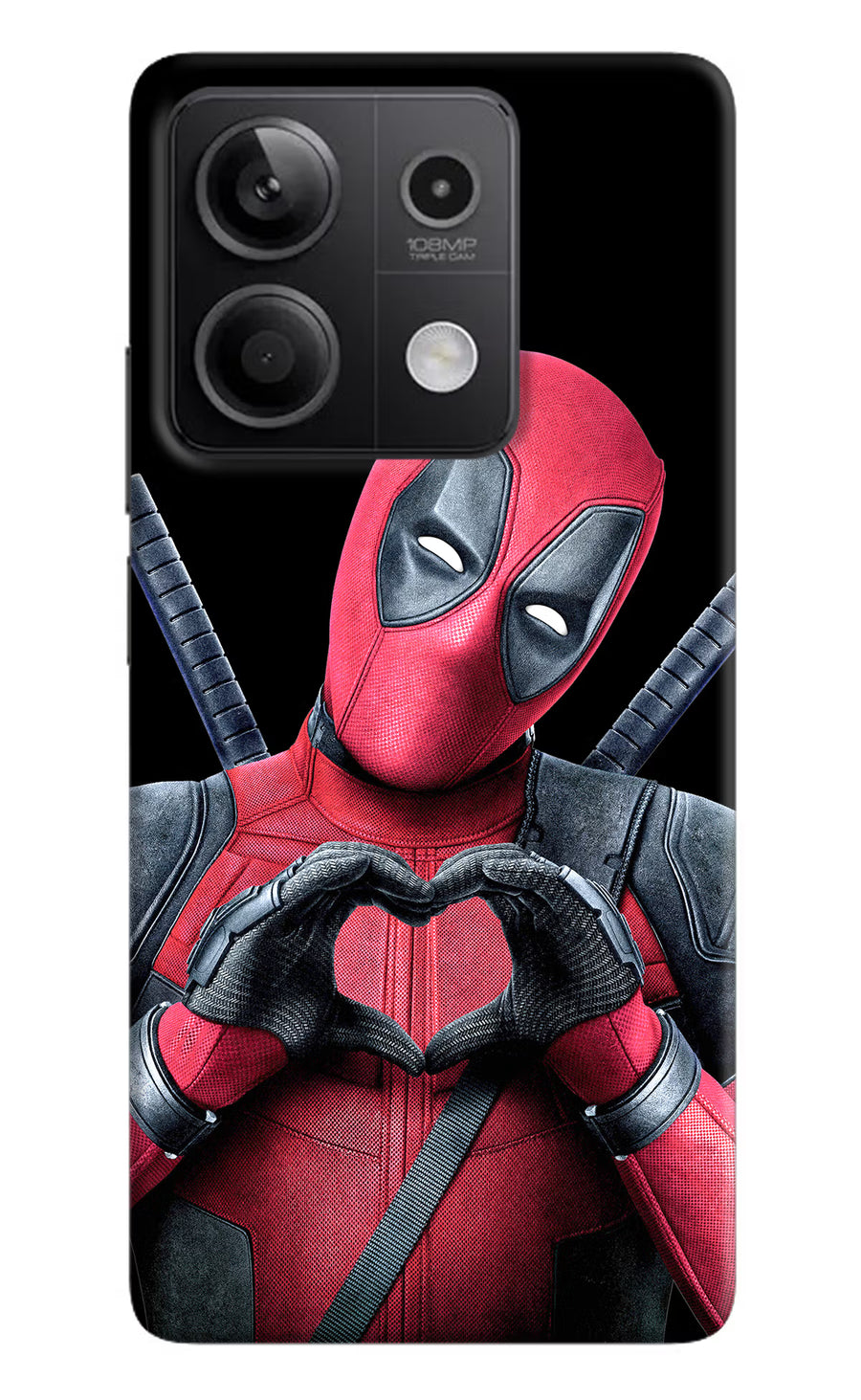 Deadpool Redmi Note 13 5G Back Cover, Hard case