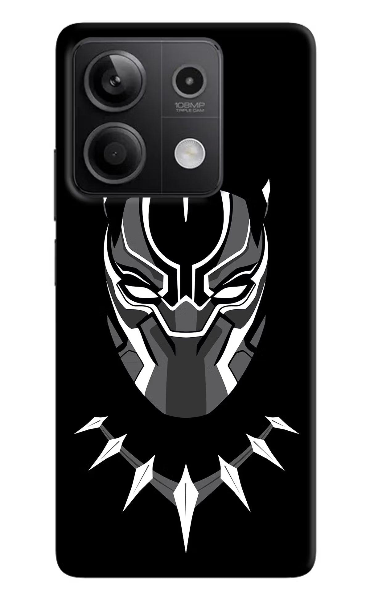 Black Panther Redmi Note 13 5G Hard Case Back Cover by Casekaro
