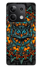 Angry Owl Art Redmi Note 13 5G Hard Case Back Cover by Casekaro
