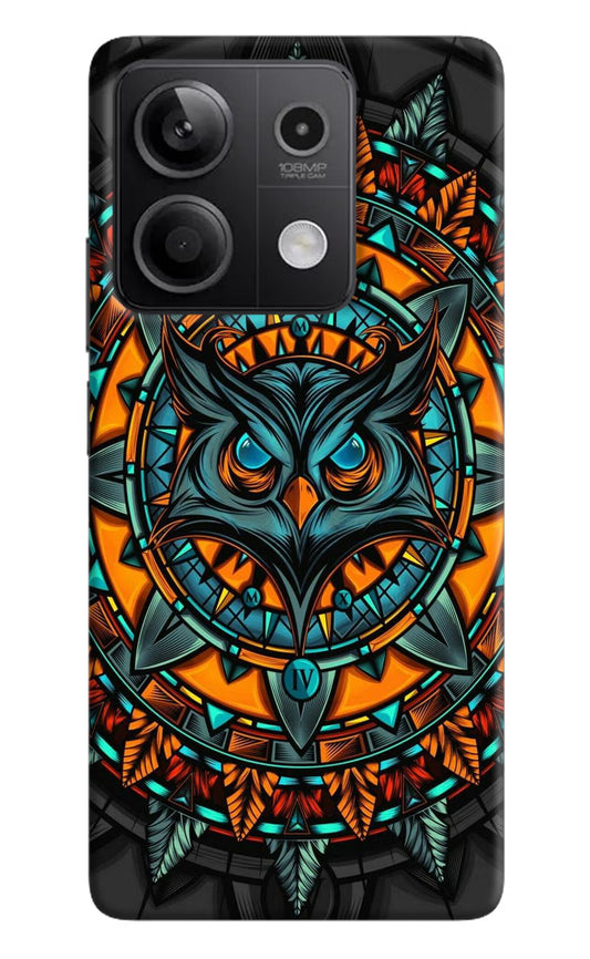Angry Owl Art Redmi Note 13 5G Hard Case Back Cover by Casekaro
