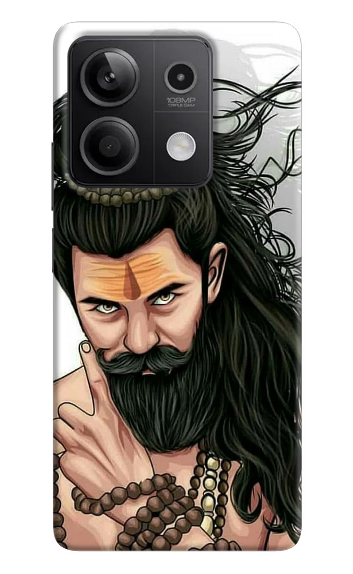 Mahadev Redmi Note 13 5G Hard Case Back Cover by Casekaro