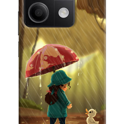 Rainy Day Redmi Note 13 5G Hard Case Back Cover by Casekaro