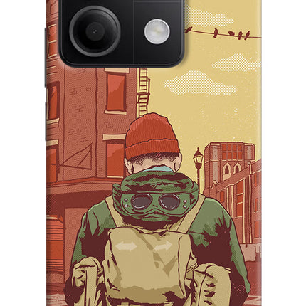 Adventurous Redmi Note 13 5G Hard Case Back Cover by Casekaro