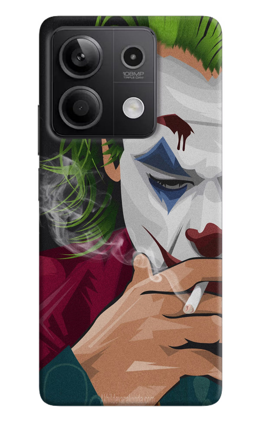 Joker Smoking Redmi Note 13 5G Back Cover, Hard case
