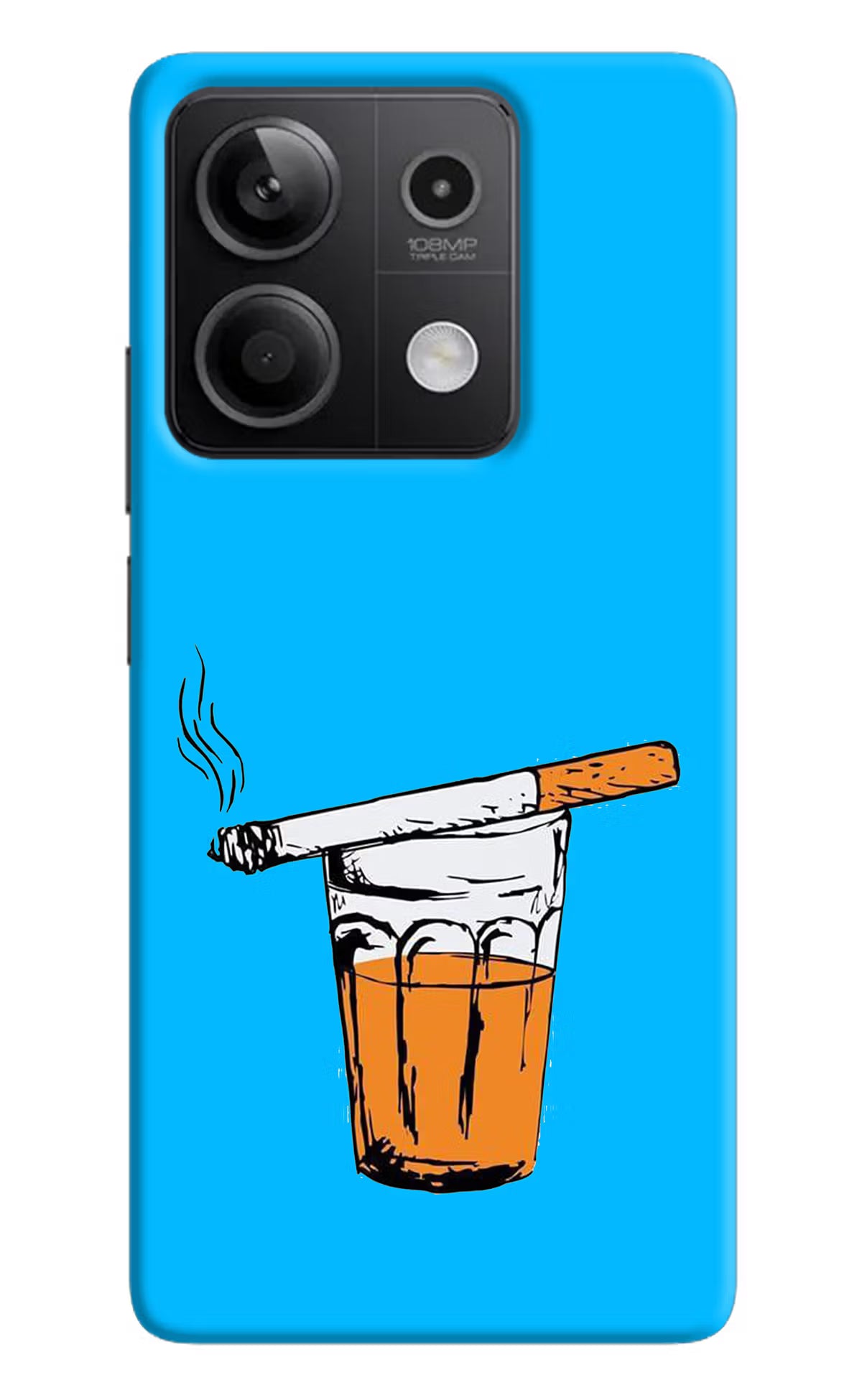 Chai Sutta Redmi Note 13 5G Hard Case Back Cover by Casekaro