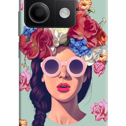 Pretty Girl Redmi Note 13 5G Hard Case Back Cover by Casekaro
