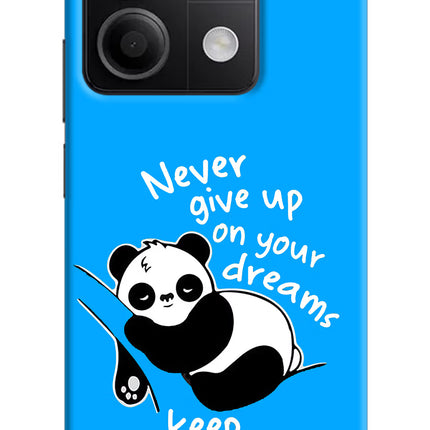 Keep Sleeping Redmi Note 13 5G Hard Case Back Cover by Casekaro