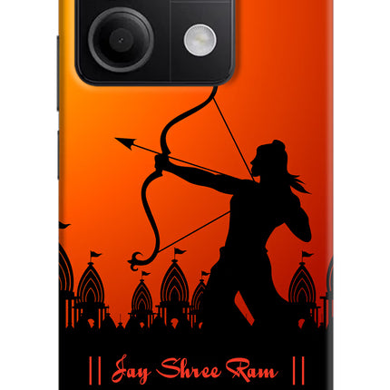Lord Ram - 4 Redmi Note 13 5G Hard Case Back Cover by Casekaro