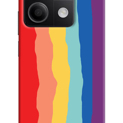 Rainbow Redmi Note 13 5G Hard Case Back Cover by Casekaro