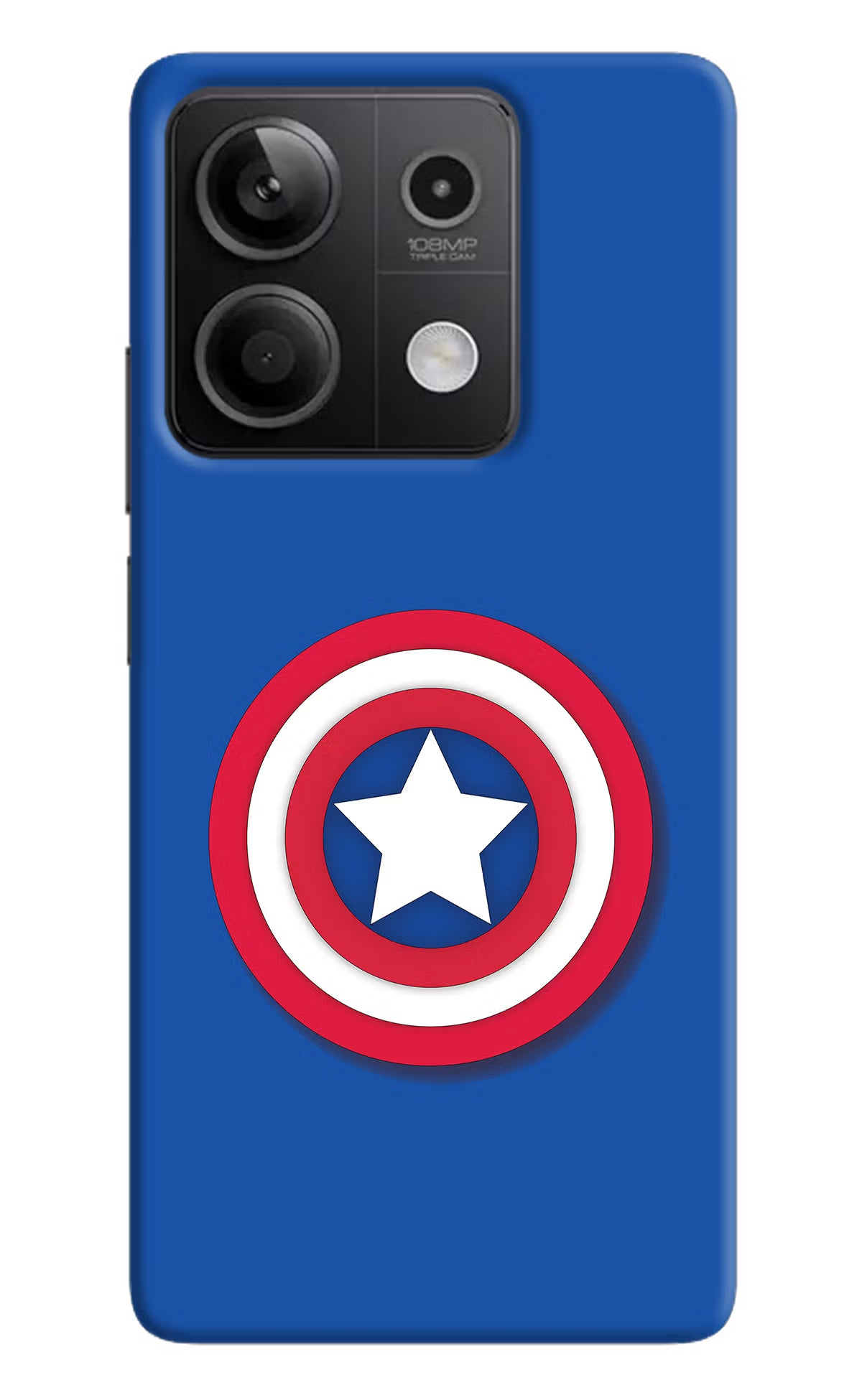 Shield Redmi Note 13 5G Hard Case Back Cover by Casekaro