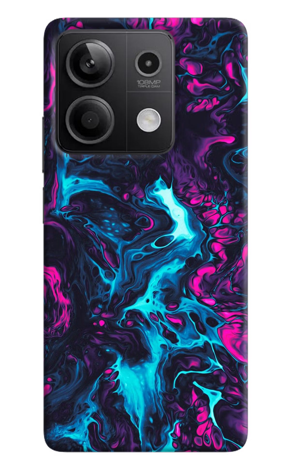 Abstract Redmi Note 13 5G Hard Case Back Cover by Casekaro
