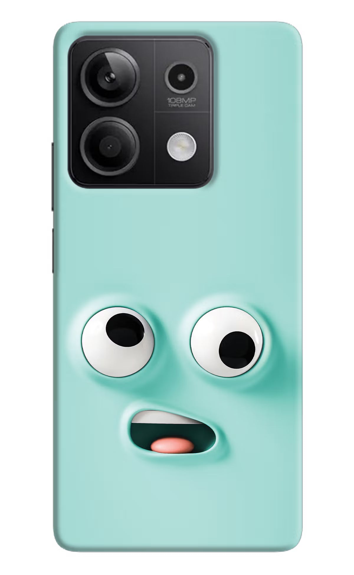 Funny Cartoon Redmi Note 13 5G Hard Case Back Cover by Casekaro