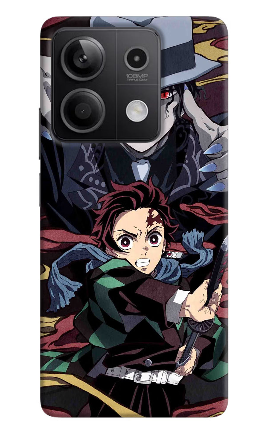 Demon Slayer Redmi Note 13 5G Back Cover, Hard case