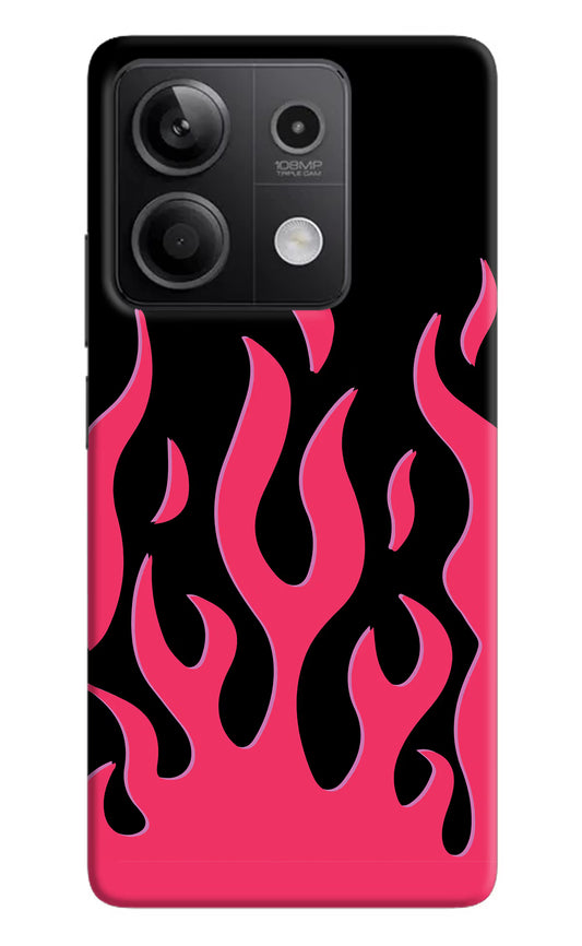 Fire Flames Redmi Note 13 5G Hard Case Back Cover by Casekaro
