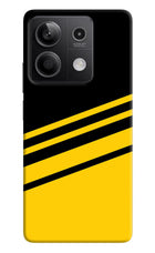 Yellow Shades Redmi Note 13 5G Hard Case Back Cover by Casekaro