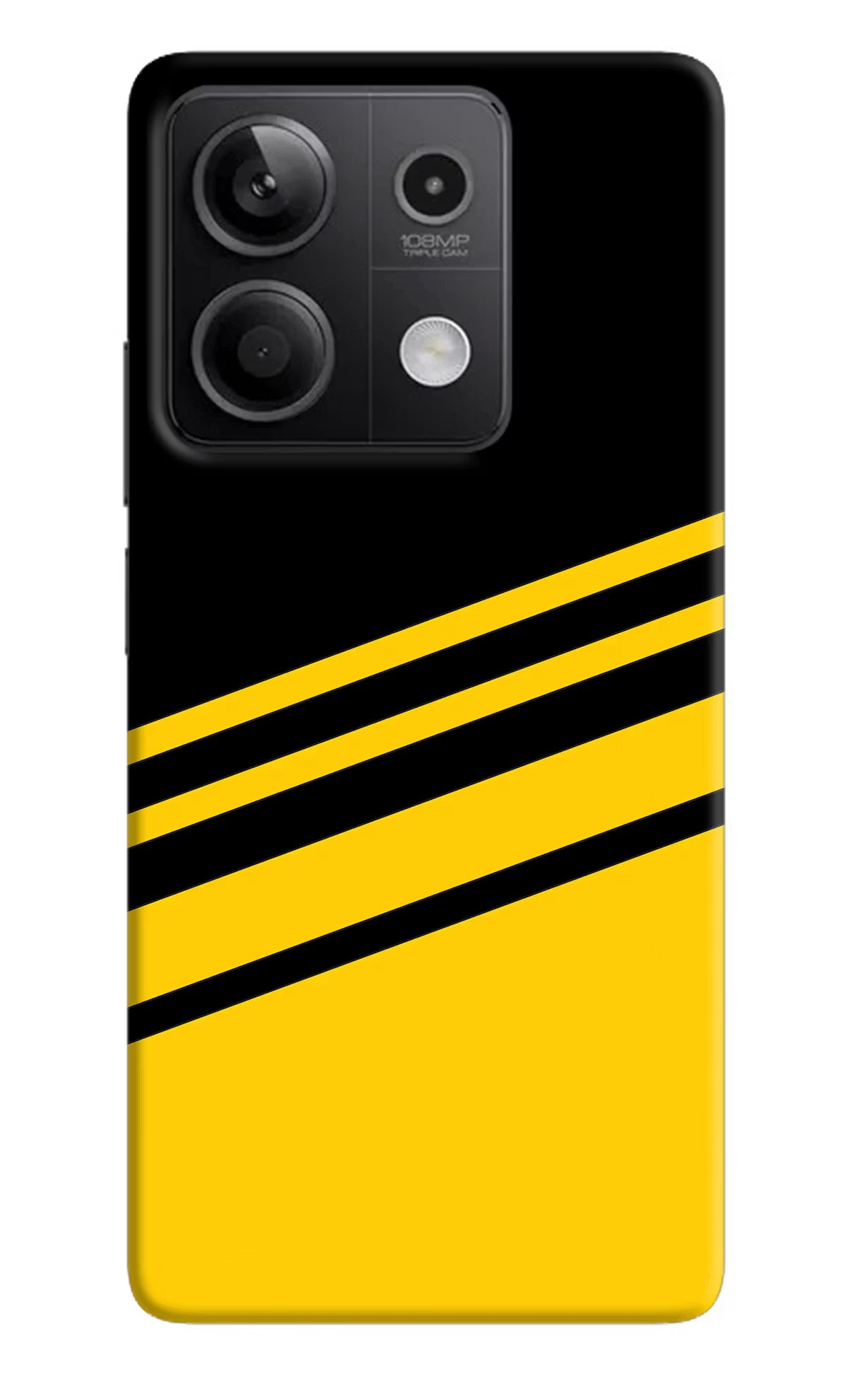 Yellow Shades Redmi Note 13 5G Hard Case Back Cover by Casekaro