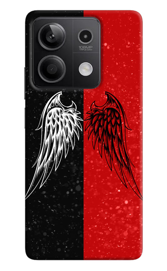 Wings Redmi Note 13 5G Hard Case Back Cover by Casekaro