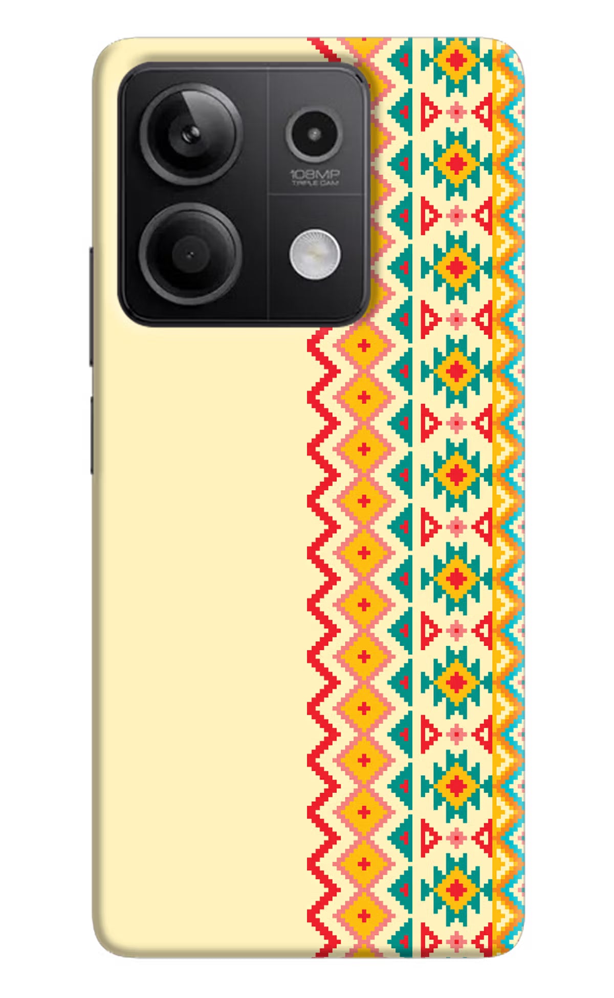 Ethnic Seamless Redmi Note 13 5G Hard Case Back Cover by Casekaro