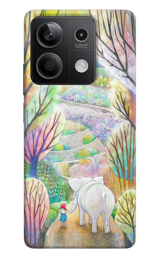 Nature Painting Redmi Note 13 5G Hard Case Back Cover by Casekaro