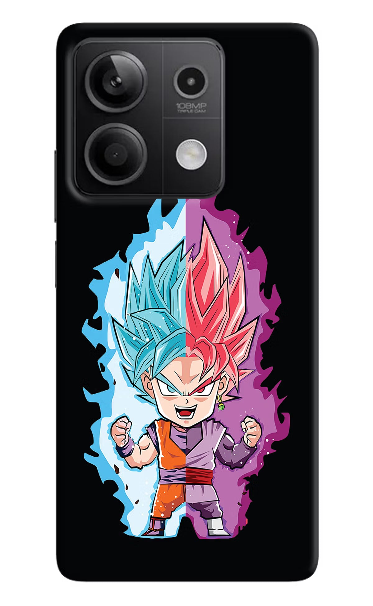 Chota Goku Redmi Note 13 5G Hard Case Back Cover by Casekaro