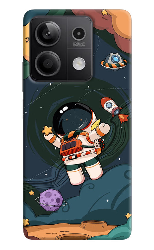 Cartoon Astronaut Redmi Note 13 5G Hard Case Back Cover by Casekaro