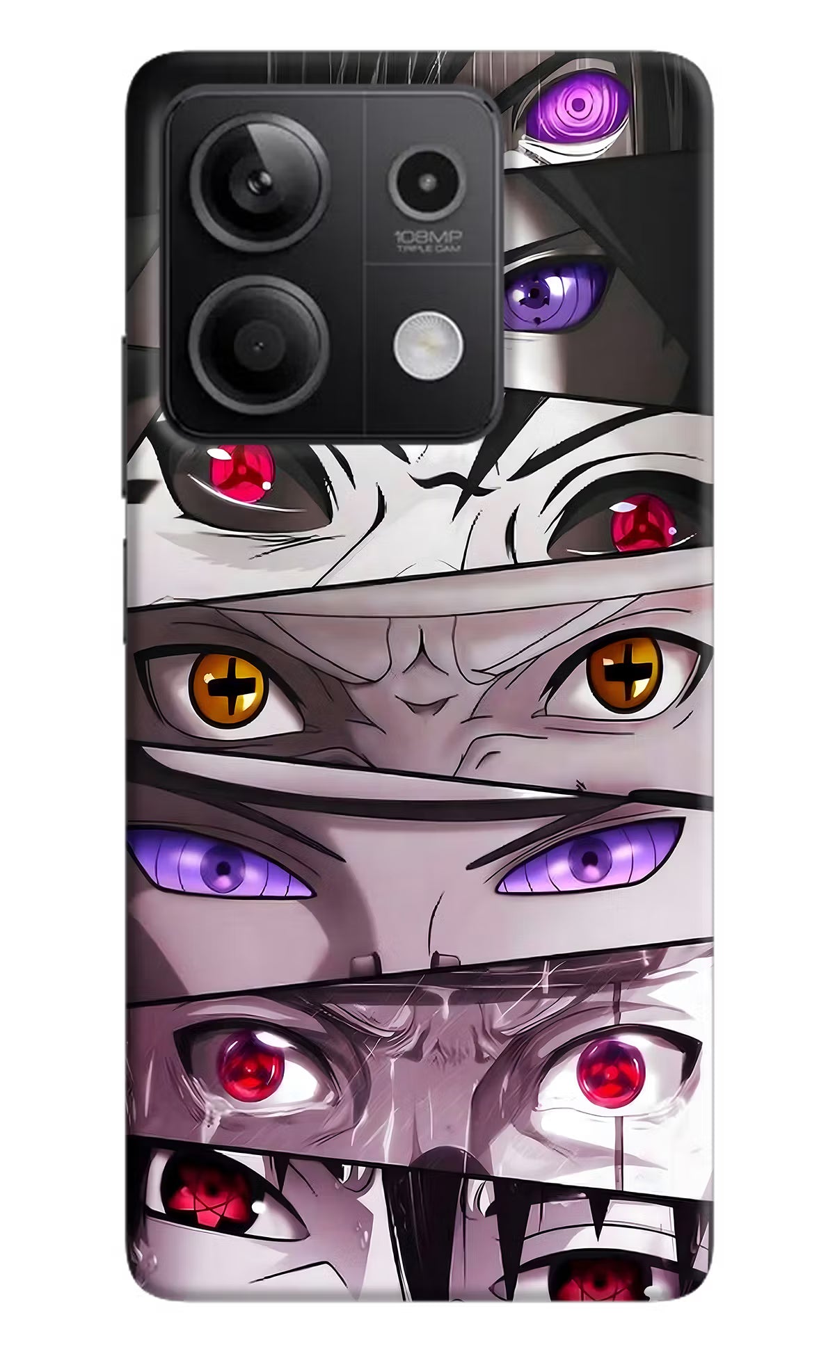 Naruto Anime Redmi Note 13 5G Hard Case Back Cover by Casekaro
