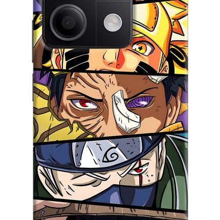 Naruto Character Redmi Note 13 5G Hard Case Back Cover by Casekaro