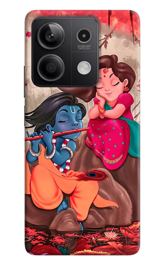 Radhe Krishna Redmi Note 13 5G Hard Case Back Cover by Casekaro