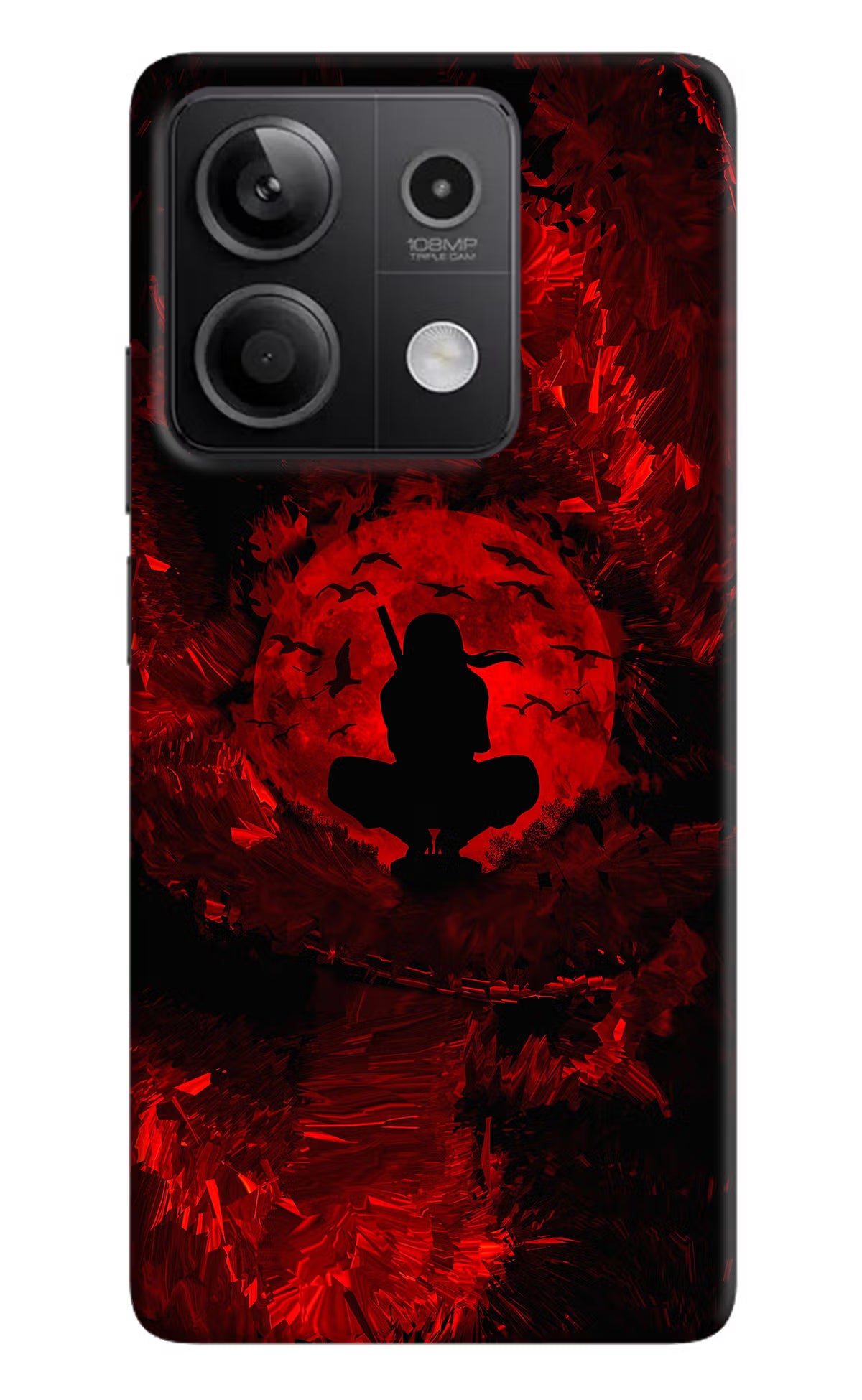 Itachi Uchiha Redmi Note 13 5G Hard Case Back Cover by Casekaro