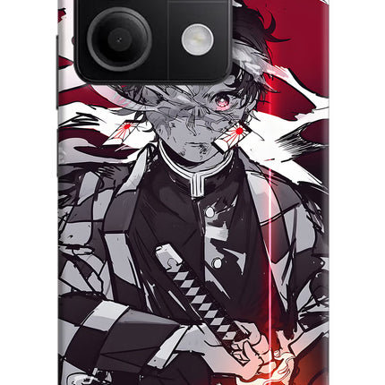 Demon Slayer Redmi Note 13 5G Hard Case Back Cover by Casekaro