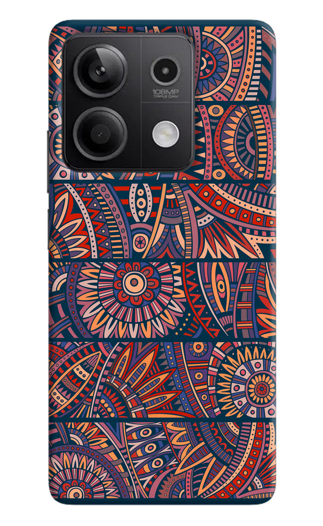African Culture Design Redmi Note 13 5G Hard Case Back Cover by Casekaro